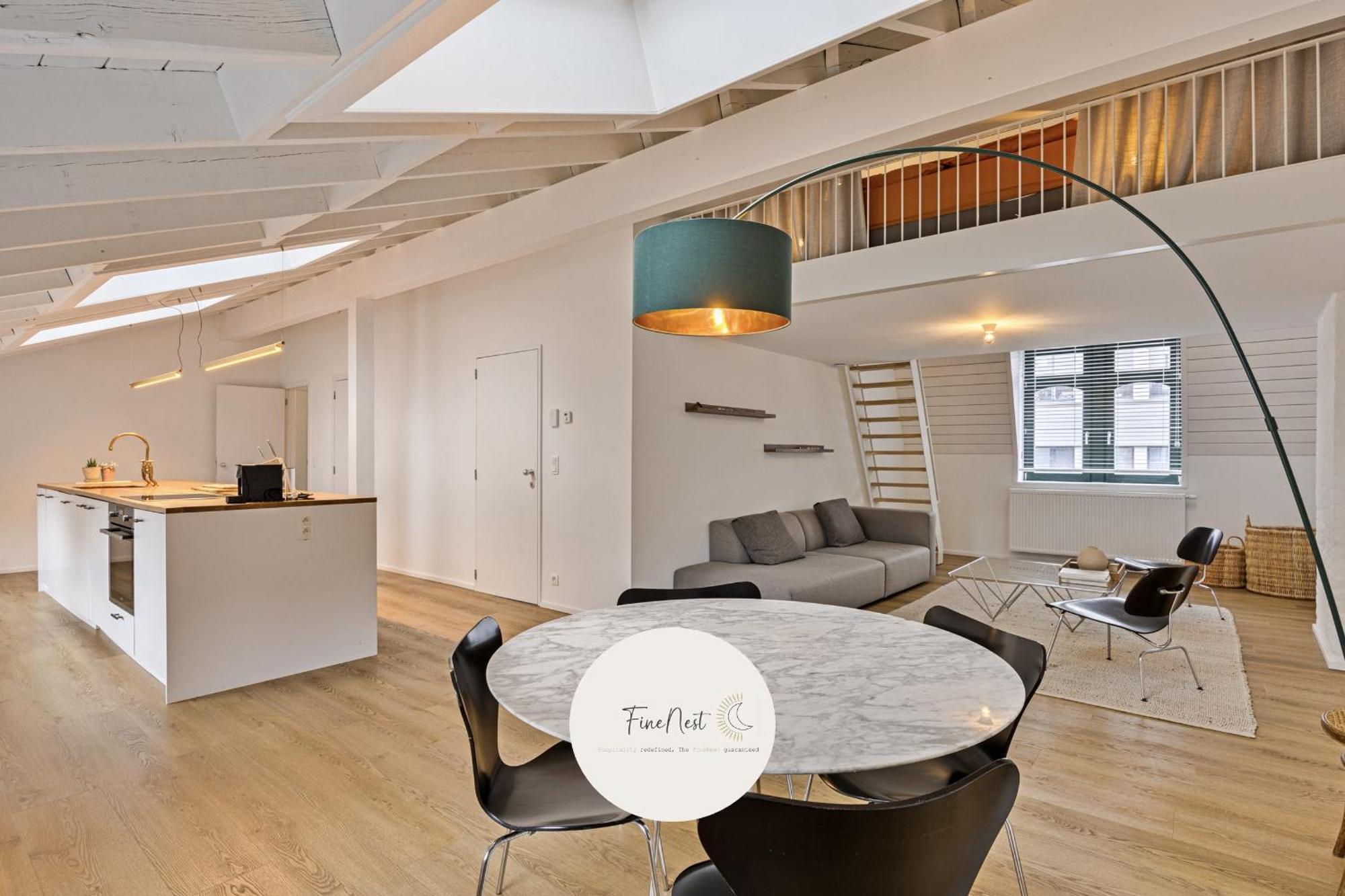 Loft 3 Chambres "Bueren" - Parking - Au Centre De Liege By Finenest Esterno foto